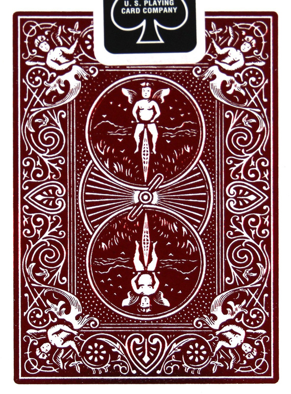 Karty Metalluxe (czerwone) (Bicycle)