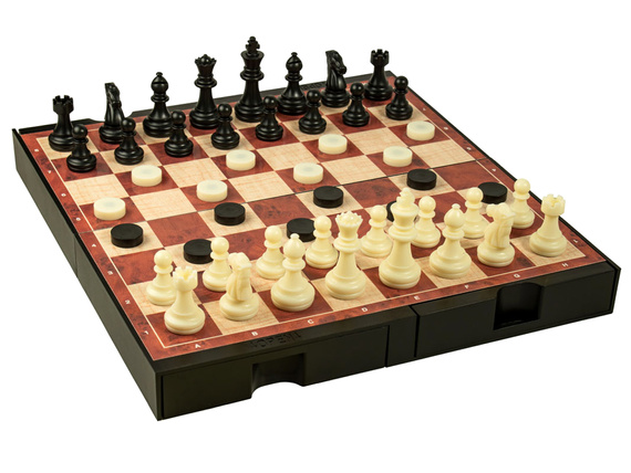 Szachy / Warcaby / Backgammon (wersja magnetyczna) (446)