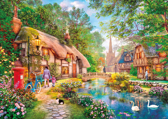 Puzzle 500 el. Spacer