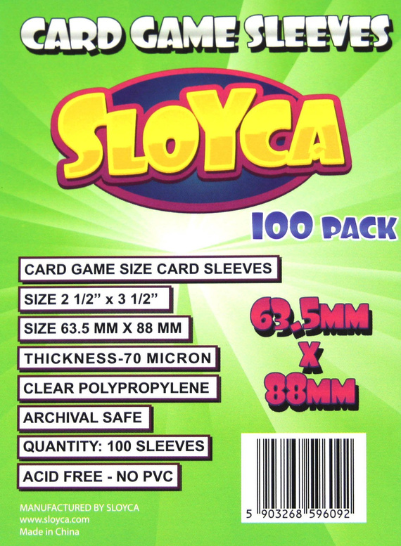 Koszulki na karty - Standard CCG (63,5x88 mm) - 100 szt.