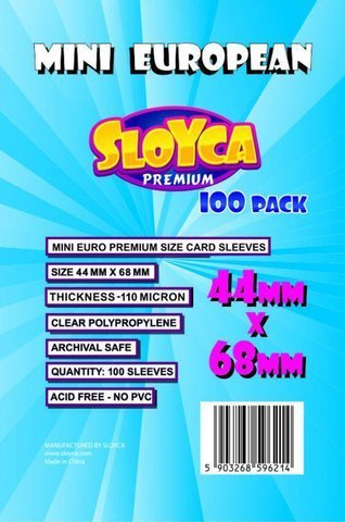 Koszulki na karty - Mini European Premium (44x68 mm) - 100 szt.