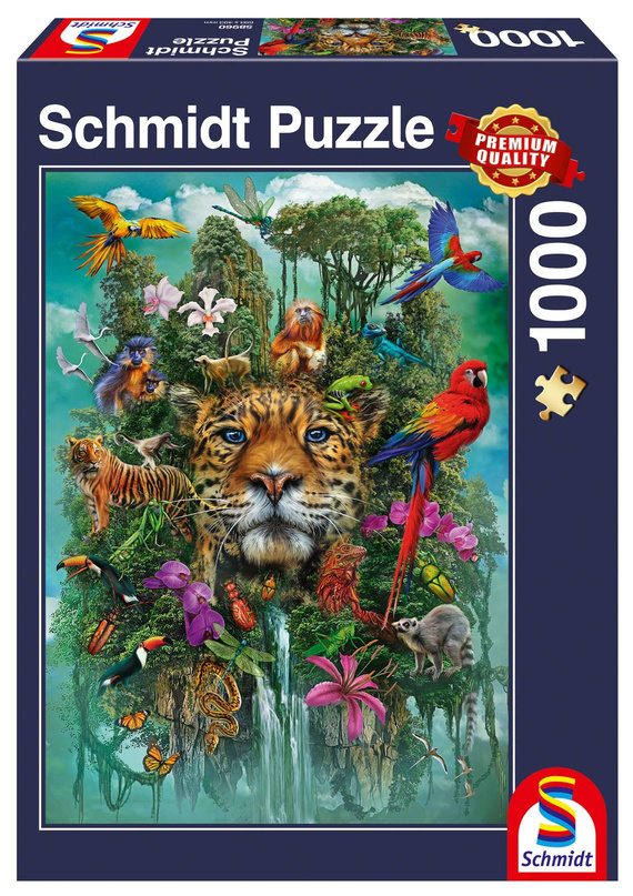 PQ Puzzle 1000 el. Król dżungli