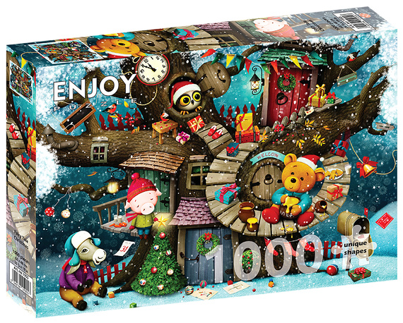 Puzzle 1000 el. Magia świąt