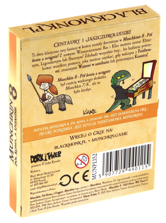 Munchkin 8 - Pół konia, a uciągnie