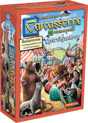 Carcassonne: 10. - dodatek Cyrk Objazdowy (II edycja polska)