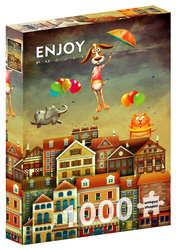 Puzzle 1000 el. Podróż do góry