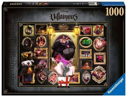 Puzzle 1000 el. Wielki mysi detektyw (Złoczyńcy Disneya - Ratigan)