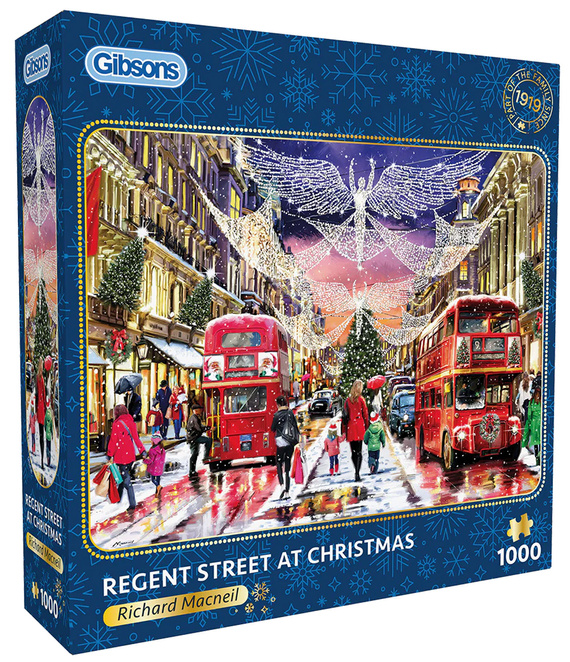 Puzzle 1000 el. Ulica Regent / Londyn / Anglia