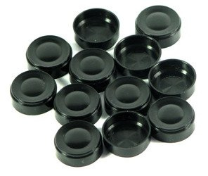 Pionki do warcabów małe - czarne - pakiet 100 szt.