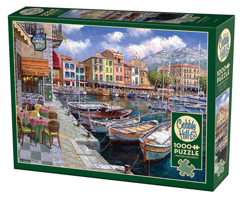 Puzzle 1000 el. Kawka we Francji