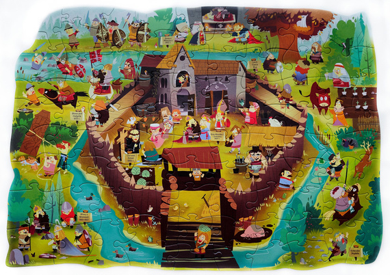 Puzzle historyczne - Początki państwa polskiego OUTLET