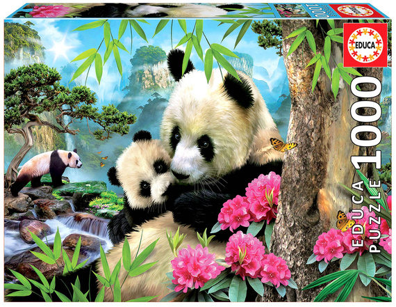 Puzzle 1000 el. Misie panda