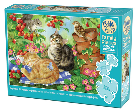 Puzzle 350 el. Pod wiśniowym drzewem