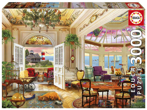 Puzzle 3000 el. Życie nad morzem
