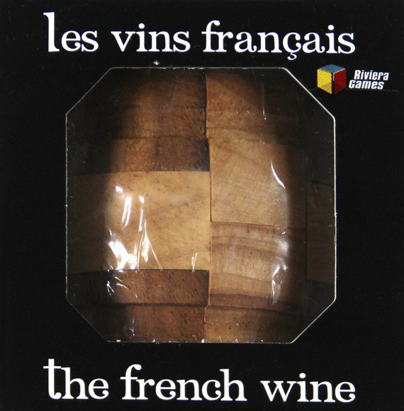 Łamigłówka drewniana The French Wines