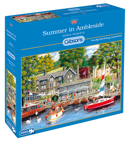 Puzzle 1000 el. Lato w Ambleside / Kumbria / Anglia OUTLET