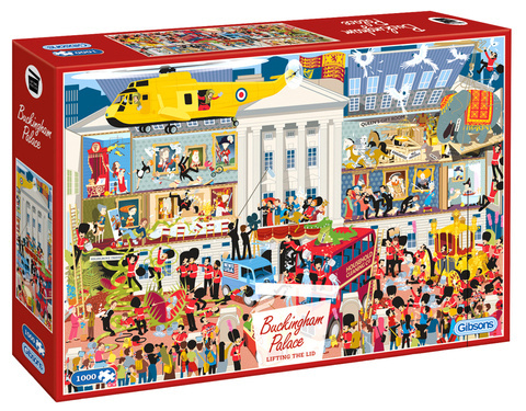 Puzzle 1000 el. Pałac Buckingham