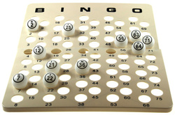 Bingo XL - zestaw do gry (75 piłeczek) (HG)