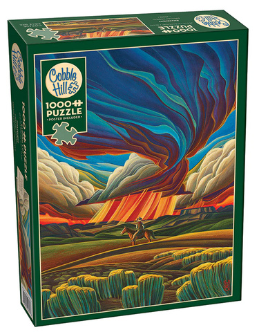 Puzzle 1000 el. Samotny kowboj