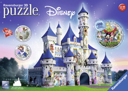 Puzzle 3D - Zamek Disney'a