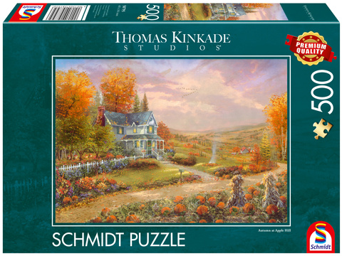PQ Puzzle 500 el. THOMAS KINKADE Jesień w Apple Hill