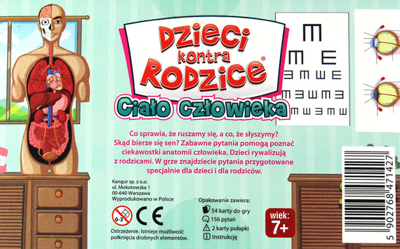 Dzieci kontra Rodzice - Ciało człowieka