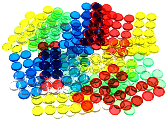 Bingo (akcesoria) - zestaw 300 żetonów (HG)