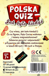 Polska Quiz - Jak było kiedyś?