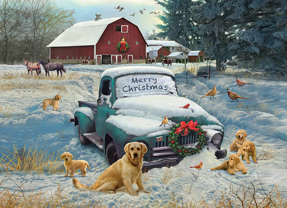 Puzzle 1000 el. Merry Christmas