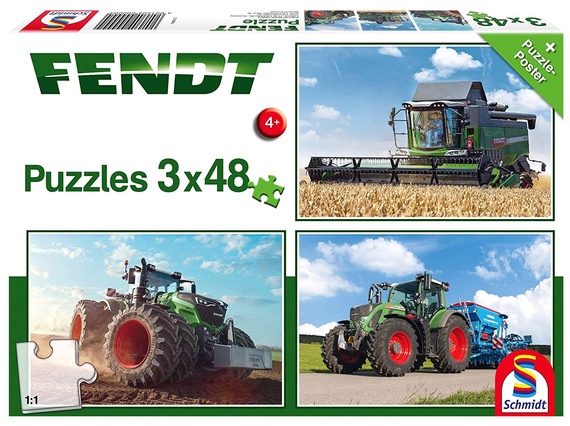 Puzzle 3 x 48 el. FENDT