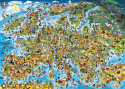 Puzzle 1000 el. Europa