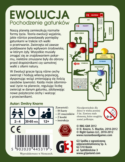 Ewolucja: Pochodzenie gatunków + Rozszerzenie (zestaw)