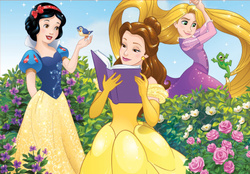 Puzzle 100 el. Księżniczki z bajek Disneya