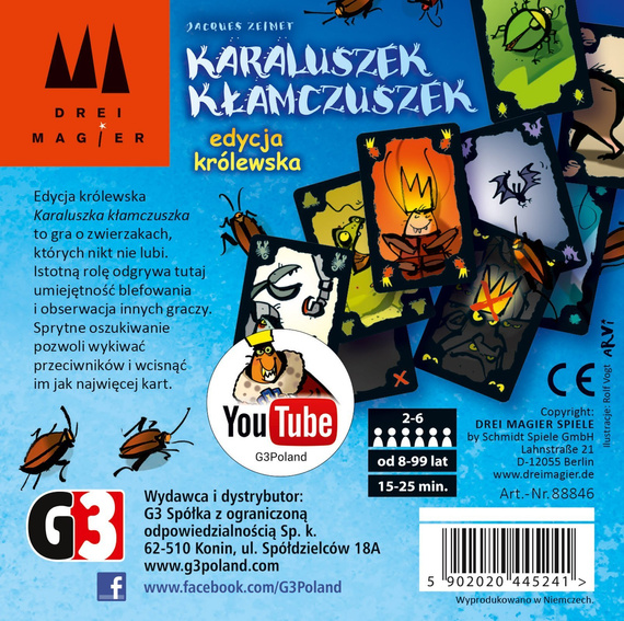 Karaluszek kłamczuszek (edycja królewska)