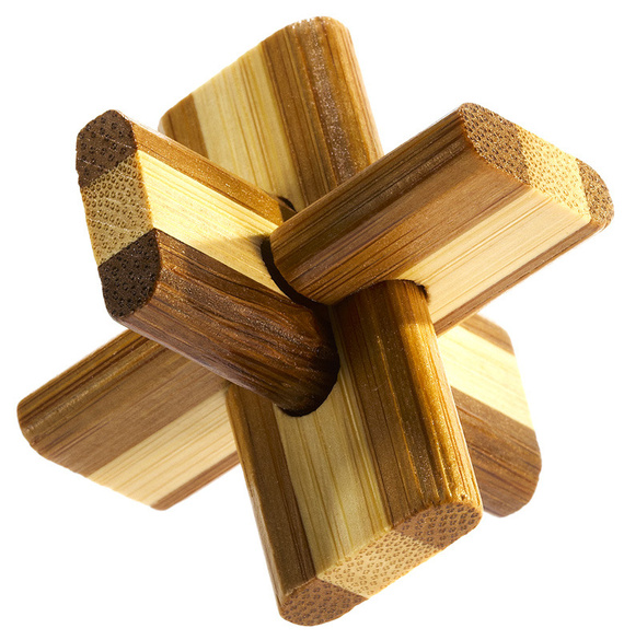 Łamigłówka 3D BAMBOO - Doublecross - poziom 2/4