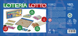 Bingo (Loteria Lotto) w drewnianym pudełku (749)