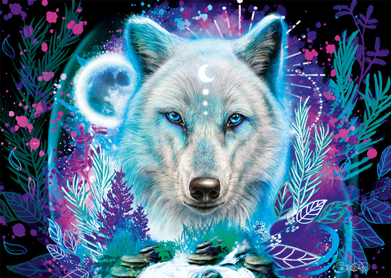 PQ Puzzle 1000 el. SHEENA PIKE Arktyczny wilk