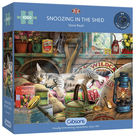 Puzzle 1000 el. Drzemka