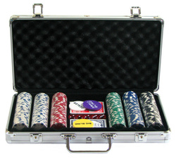 Żetony pokerowe bez nominałów 300 szt. 11.5 g (HG - 620905)