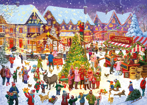 Puzzle 1000 el. Sezon dawania prezentów