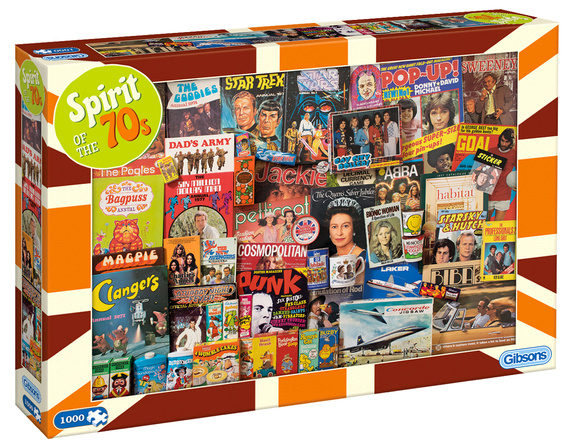Puzzle 1000 el. Duch lat 70-tych