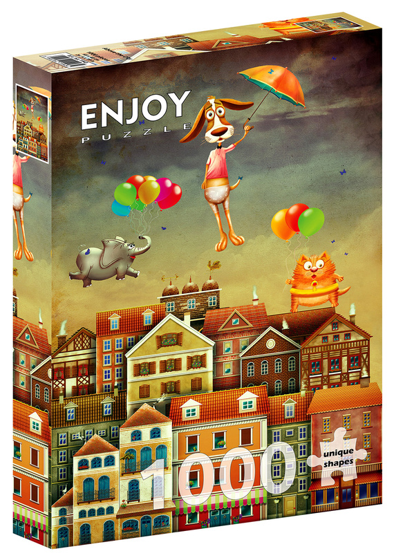 Puzzle 1000 el. Podróż do góry
