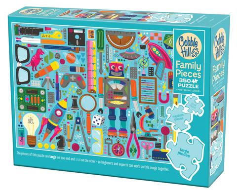 Puzzle 350 el. Skarby z dziecięcej szuflady