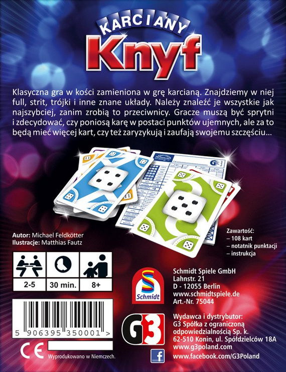 Knyf karciany OUTLET