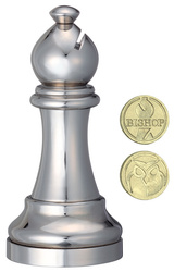 Seria Szachy (Silver) - Łamigłówka Cast Bishop (Goniec) OUTLET