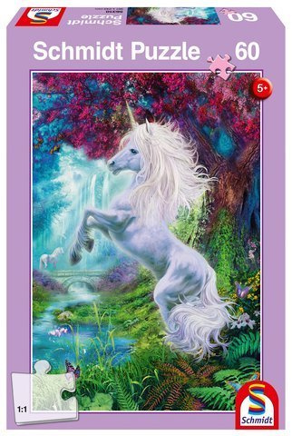 Puzzle 60 el. Jednorożec