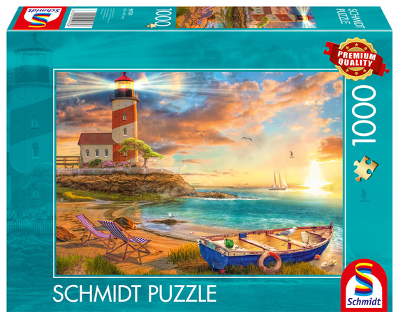 PQ Puzzle 1000 el. Zachód słońca nad zatoką