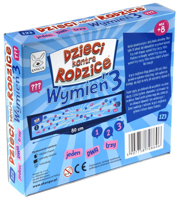 Dzieci kontra Rodzice - Wymień 3