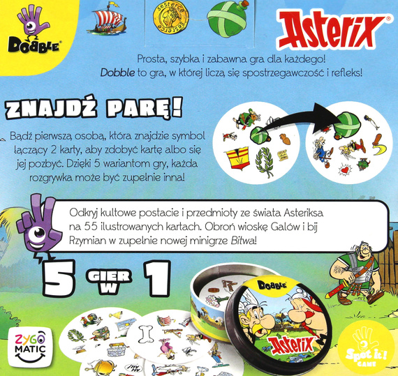 Dobble: Asterix (Eco)