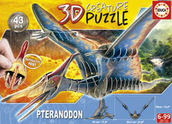 Puzzle 3D Dinozaury - Pteranodon 43 el.